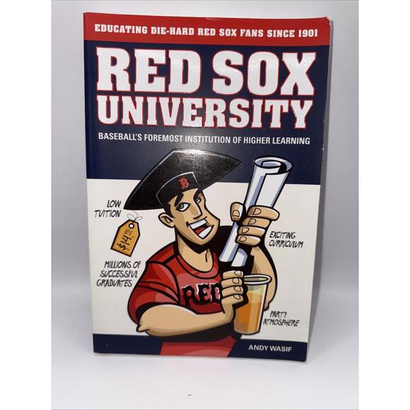 Boston Red Sox Book Lot Prince of Fenway Park Fan Book University Team Spirit - Picture 3 of 5